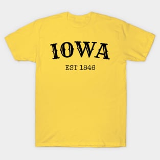 Iowa Est 1846 T-Shirt